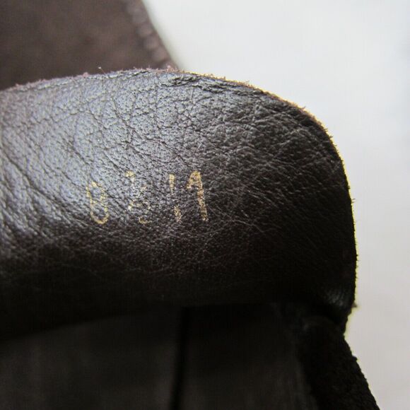 Bruno Magli “CASTOR” Brown Suede Slip On Driving Moccasins, Men’s Size 8.5 M main image 5